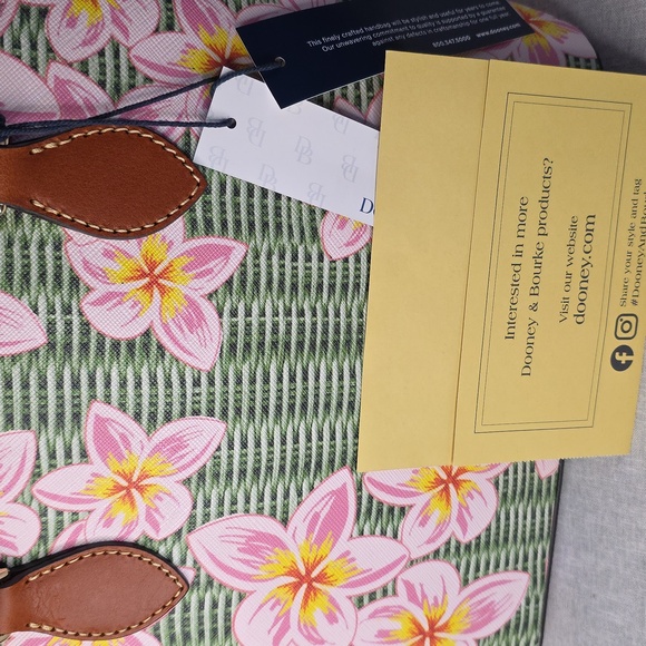 Dooney & Bourke Plumeria Geena Satchel - Picture 10 of 10